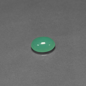 Crisoprásio verde natural 1,27ct, transparente, transparente/translúcido