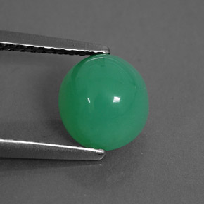 Crisoprásio verde natural 1,79ct, transparente, transparente/translúcido
