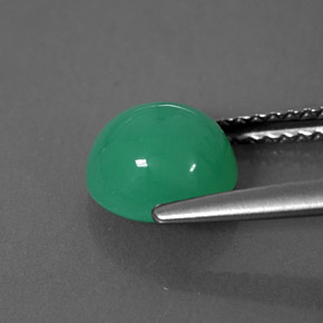 Crisoprásio verde natural 1,79ct, transparente, transparente/translúcido