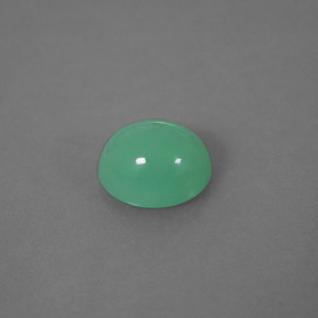 Crisoprásio verde natural 2,05ct, transparente, transparente/translúcido