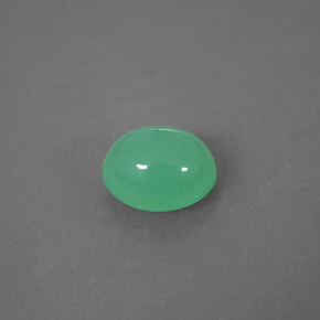 Crisoprásio verde natural 2,05ct, transparente, transparente/translúcido