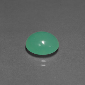 Crisoprásio verde natural 3,50ct, transparente, transparente/translúcido