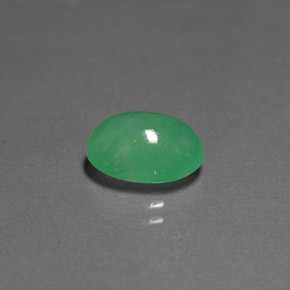Crisoprásio verde natural 2,61ct, transparente, transparente/translúcido