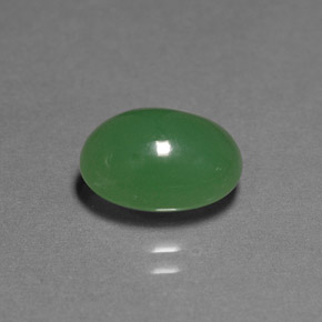Crisoprásio verde natural 3,42ct, transparente, transparente/translúcido