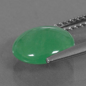 Crisoprásio verde natural 2,15ct, transparente, transparente/translúcido