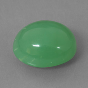 Crisoprásio verde natural 9,75ct, transparente, transparente/translúcido