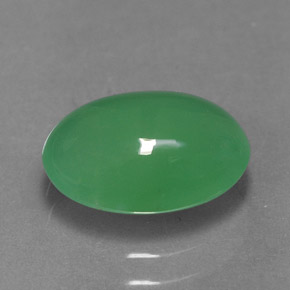 Crisoprásio verde natural 2,42ct, transparente, transparente/translúcido