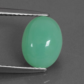 Crisoprásio verde natural 2,68ct, transparente, transparente/translúcido