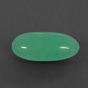 Crisoprásio verde natural 4,62ct, transparente, transparente/translúcido