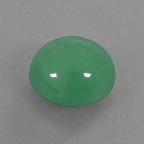 Crisoprásio verde natural 5,13ct, transparente, transparente/translúcido