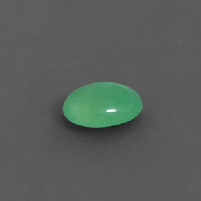 Crisoprásio verde natural 1,43ct, transparente, transparente/translúcido