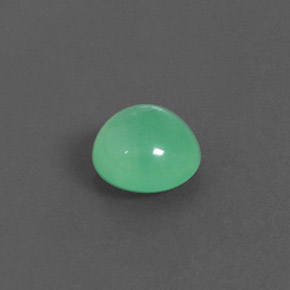 Crisoprásio verde natural 1,74ct, transparente, transparente/translúcido