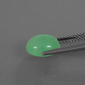 Crisoprásio verde natural 2,82ct, transparente, transparente/translúcido