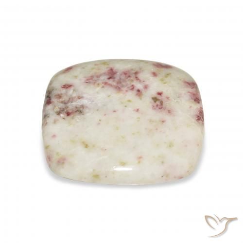 cinábrio Multicolorido Natural 28.11ct, Almofada, Opaco