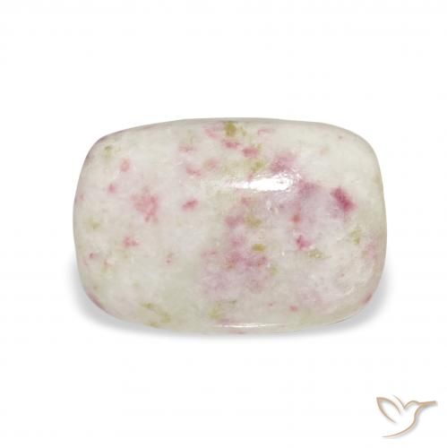 7.82ct Natural Multicolorido cinábrio, Almofada, Opaco