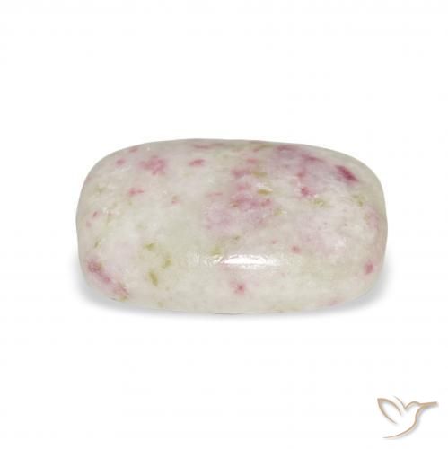 cinábrio Multicolorido Natural 7.82ct, Almofada, Opaco