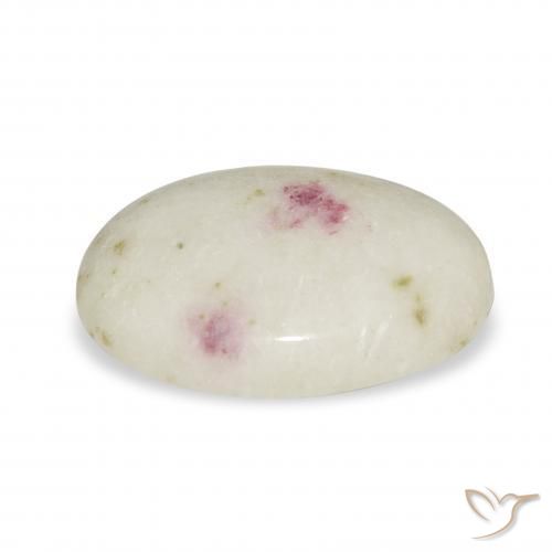 cinábrio Multicolorido Natural 5.80ct, oval, Opaco