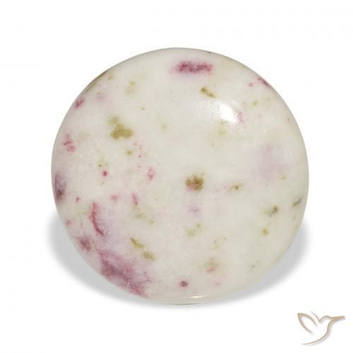 cinábrio Multicolorido Natural 11.66ct, Redondo, Opaco