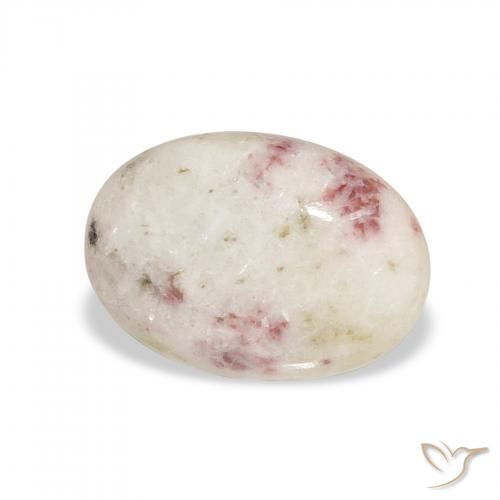 cinábrio Multicolorido Natural 6.51ct, oval, Opaco