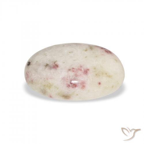 cinábrio Multicolorido Natural 6.51ct, oval, Opaco