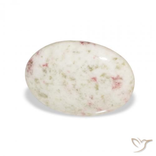 cinábrio Multicolorido Natural 6.54ct, oval, Opaco