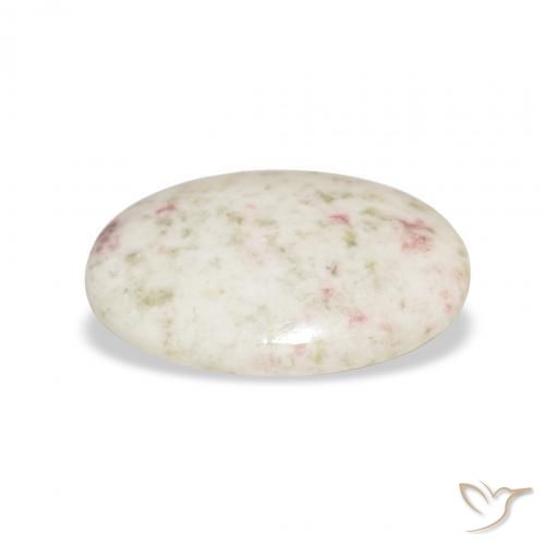 cinábrio Multicolorido Natural 6.54ct, oval, Opaco