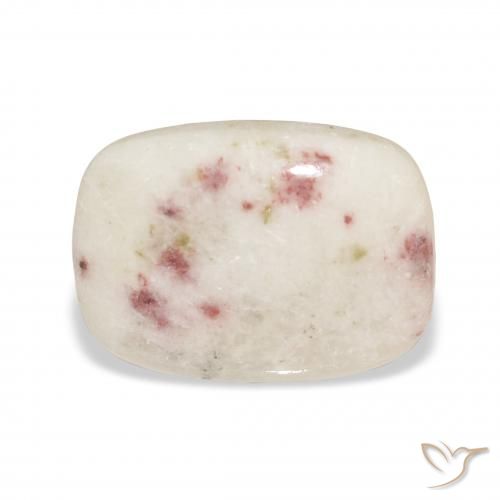 14.82ct Natural Multicolorido cinábrio, Almofada, Opaco