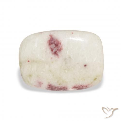8.45ct Natural Multicolorido cinábrio, Almofada, Opaco