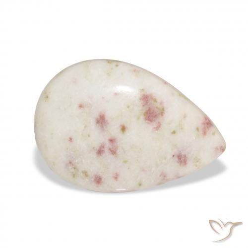 cinábrio Multicolorido Natural 13.96ct, Formato de pêra, Opaco
