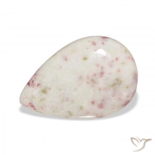 cinábrio Multicolorido Natural 18.11ct, Formato de pêra, Opaco