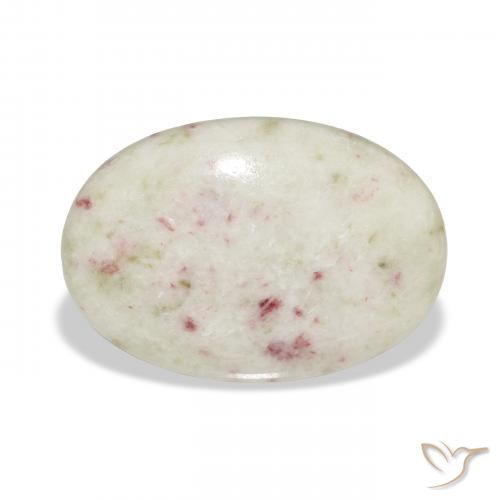 16.75ct Natural Multicolorido cinábrio, oval, Opaco