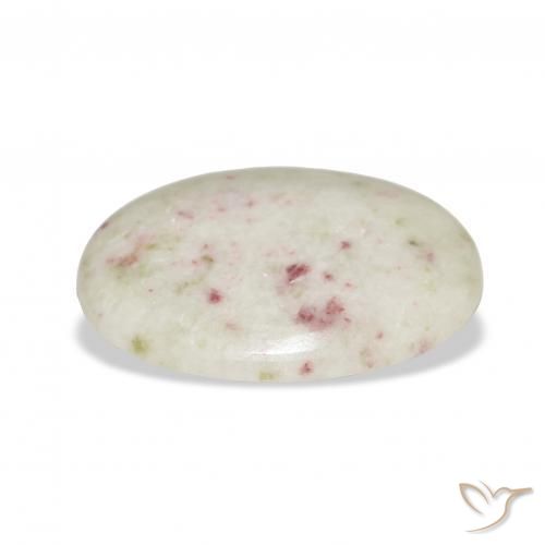 cinábrio Multicolorido Natural 16.75ct, oval, Opaco
