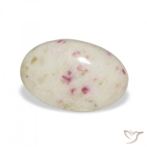 cinábrio Multicolorido Natural 6.28ct, oval, Opaco