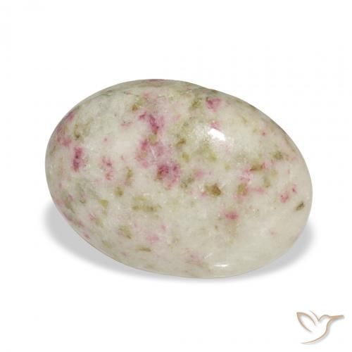cinábrio Multicolorido Natural 12.03ct, oval, Opaco