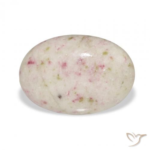 9.01ct Natural Multicolorido cinábrio, oval, Opaco