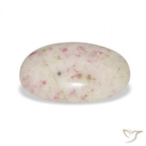 cinábrio Multicolorido Natural 9.01ct, oval, Opaco
