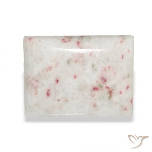 14.78ct Natural Multicolorido cinábrio, baguete, Opaco