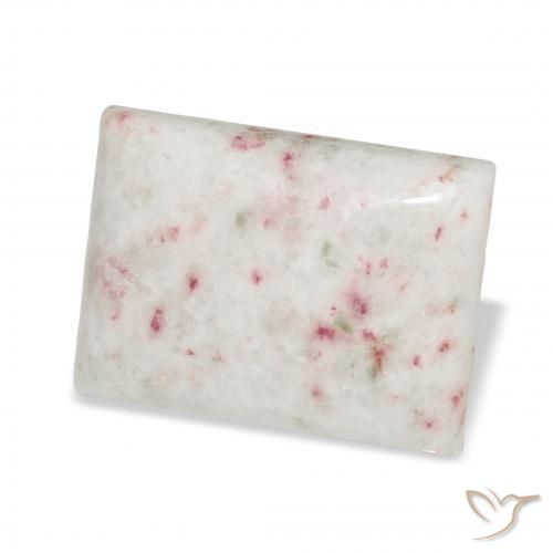 cinábrio Multicolorido Natural 14.78ct, baguete, Opaco