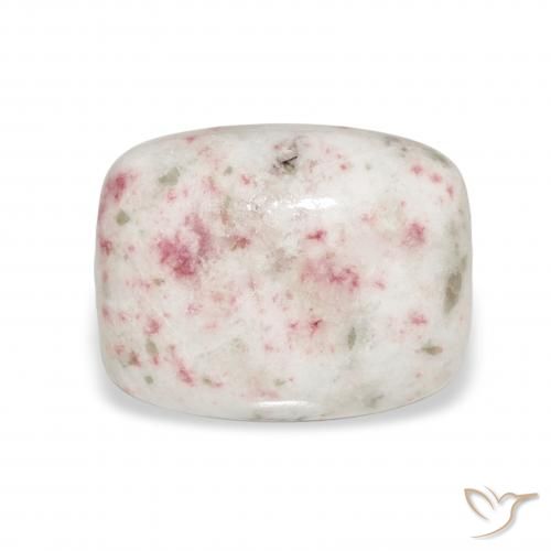 7.61ct Natural Multicolorido cinábrio, Almofada, Opaco