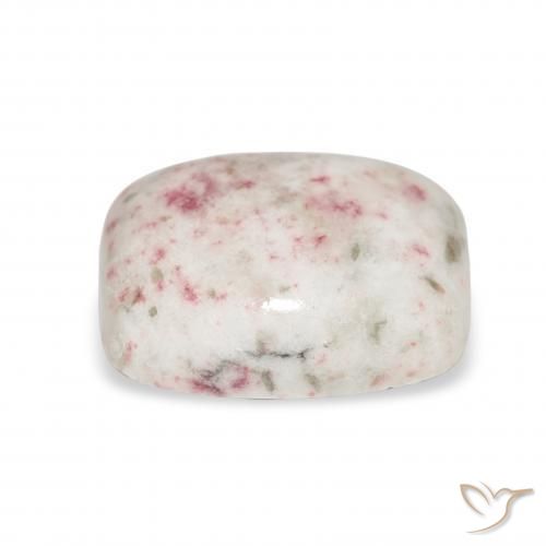 cinábrio Multicolorido Natural 7.61ct, Almofada, Opaco