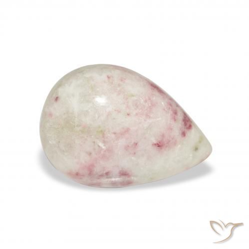 cinábrio Multicolorido Natural 6.94ct, Formato de pêra, Opaco
