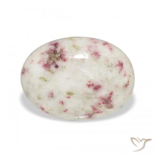 9.45ct Natural Multicolorido cinábrio, oval, Opaco