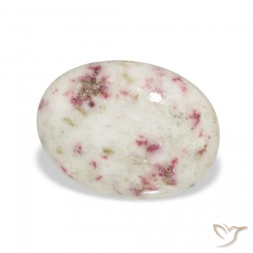 cinábrio Multicolorido Natural 9.45ct, oval, Opaco