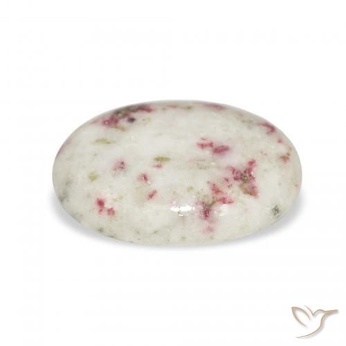 cinábrio Multicolorido Natural 9.45ct, oval, Opaco