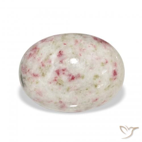 16.30ct Natural Multicolorido cinábrio, oval, Opaco