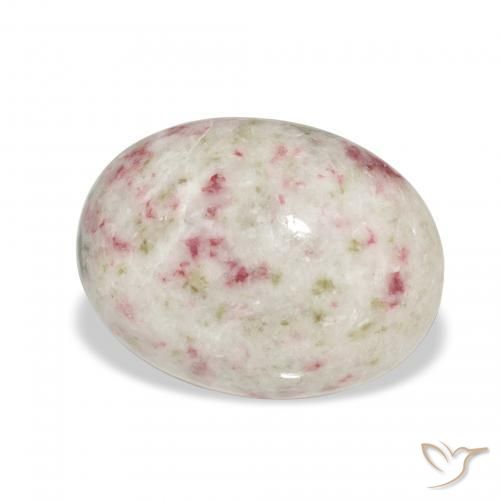 cinábrio Multicolorido Natural 16.30ct, oval, Opaco