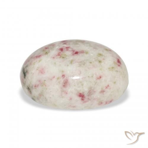 cinábrio Multicolorido Natural 16.30ct, oval, Opaco