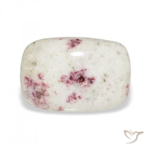 8.24ct Natural Multicolorido cinábrio, Almofada, Opaco