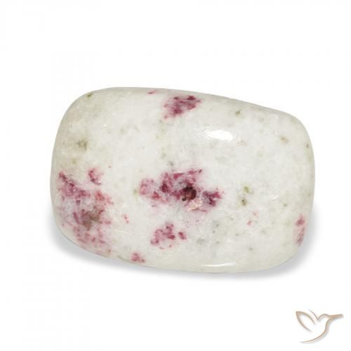 cinábrio Multicolorido Natural 8.24ct, Almofada, Opaco