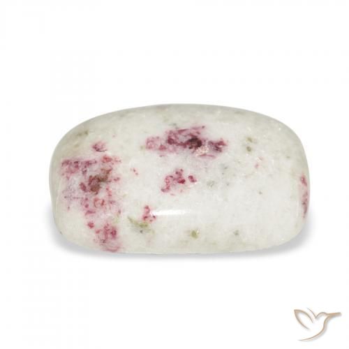 cinábrio Multicolorido Natural 8.24ct, Almofada, Opaco